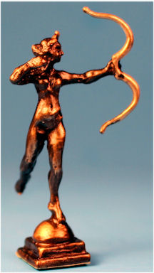 Diana the Hunter - bronze