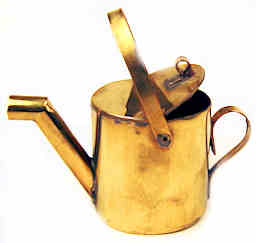 Watering can - brass