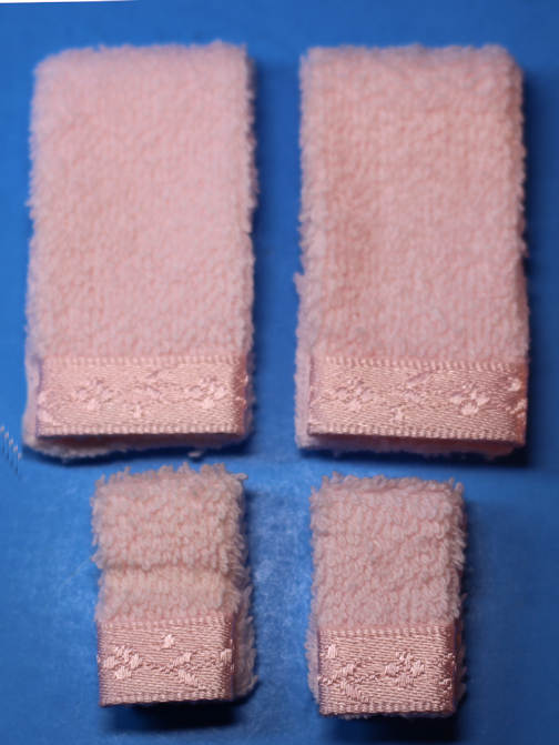 Towel set -pink