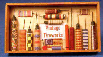 Fireworks display - Vintage
