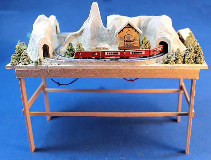 Model train set - Swiss Alps