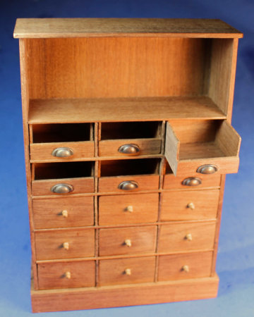 Storage cabinet - bins and drawers
