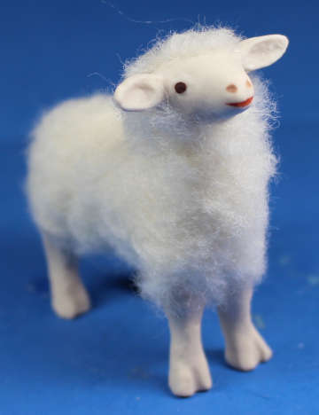 Sheep - white lamb #3 - Click Image to Close