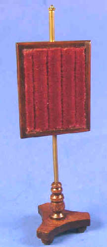 Victorian pole screen