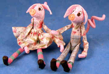Doll for a doll - Pig friends