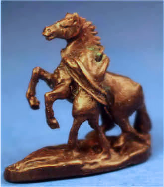 Horse and Greek tamer (Marli horse) - bronze