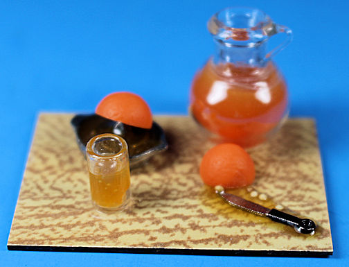 Orange juice preparation