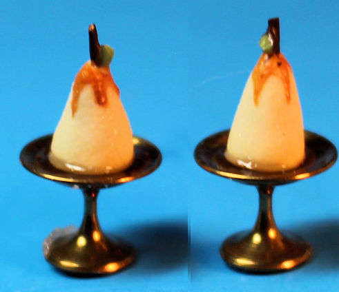 Peeled pear dessert - set of 2