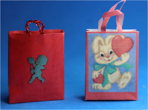 Valentine's shopping bags
