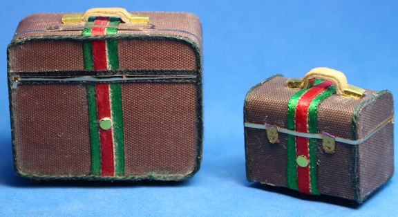 Suitcase and toiletry case