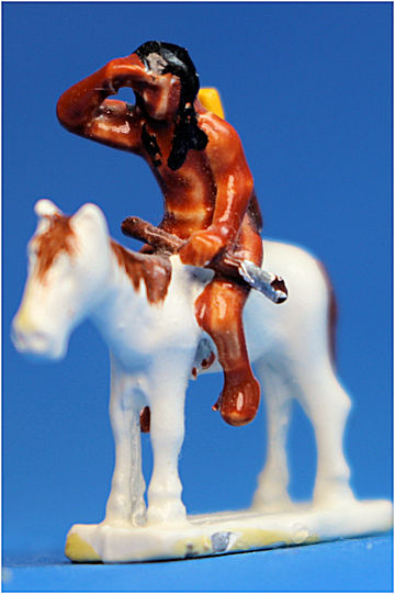 Native American scout figurine