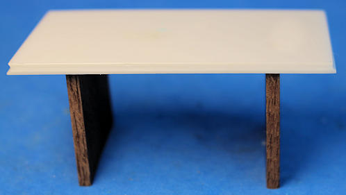 Modern coffee table - acrylic and wood
