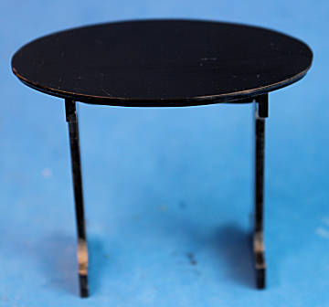 Occasional table -oval - acrylic