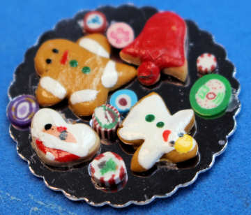 Christmas cookies tray