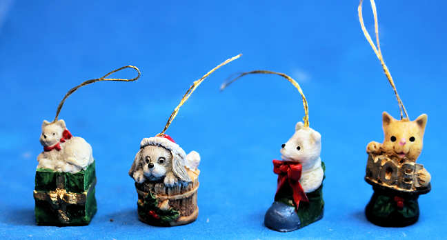 Christmas ornaments-animals #1