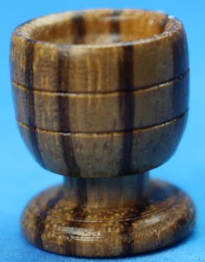 Footed bowl - wood