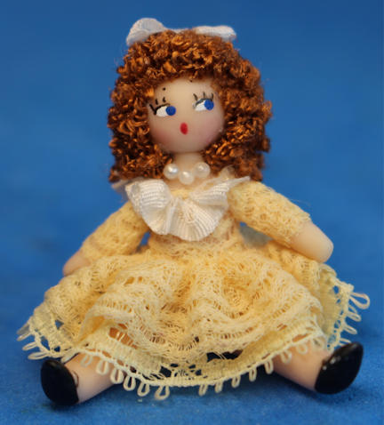 Doll for a doll - redhead girl