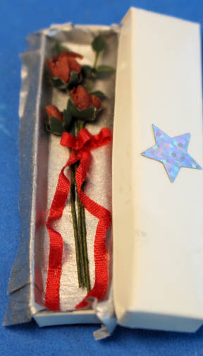 Roses in gift box