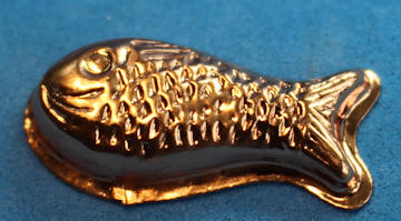 Fish mold - copper