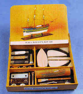 Boat model kit - HMS Bounty