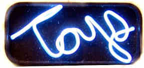 Neon sign- Toys