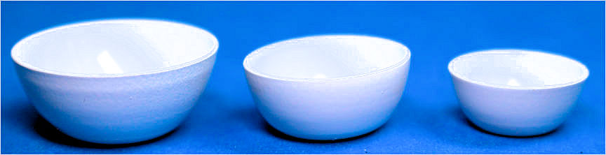 Nesting bowl set - white