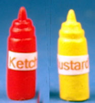 Mustard & ketchup dispensers