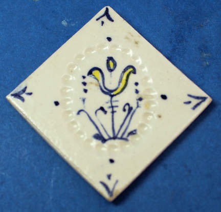 Ceramic decorative tile - Native American design