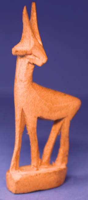 Gazelle statue