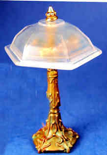 Table lamp - dome shade clear