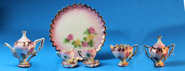 Tea set - Prussia roses