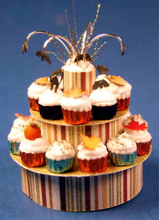 Holiday cupcake display - Halloween