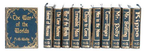 H G Wells book set