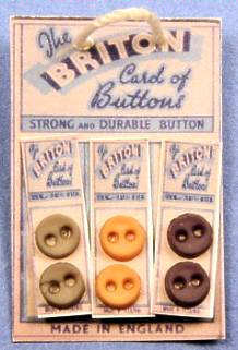 Button display - Briton brand