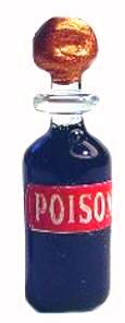 Poison bottle - glass