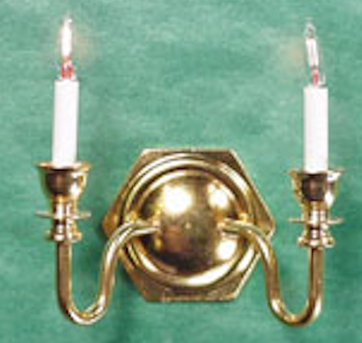 2 candle sconce