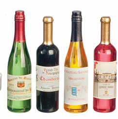 (image for) Wine bottles- kit - set of 4