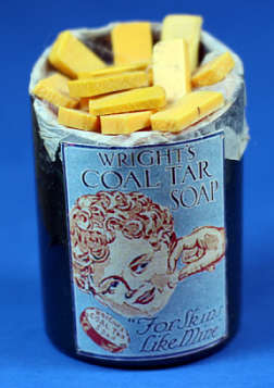 (image for) Coal tar soap display