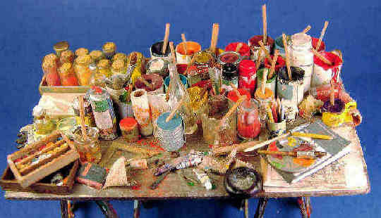 Artist's table - Click Image to Close