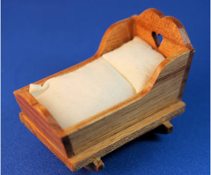 (image for) Cradle - 1/2 scale or doll