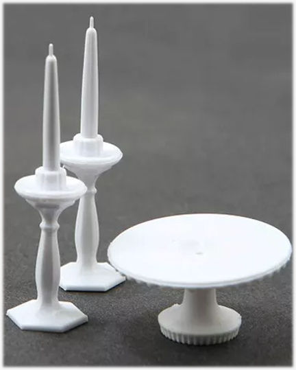 (image for) Cake stand and candlestick set - Chrysnbon