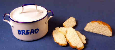 Bread in bin