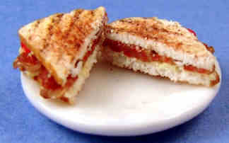 (image for) Grilled cheese & bacon sandwich