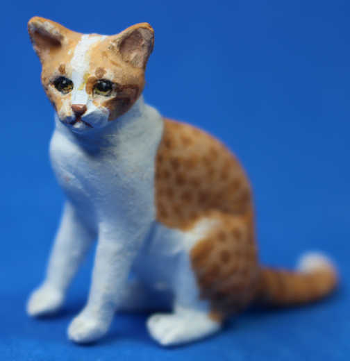 (image for) Cat ginger sitting