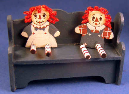 (image for) Child's Raggedy bench