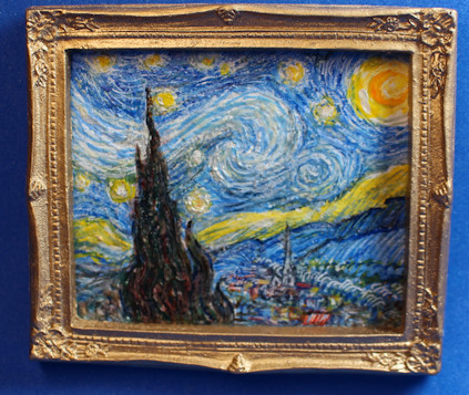 (image for) Starry Night painting