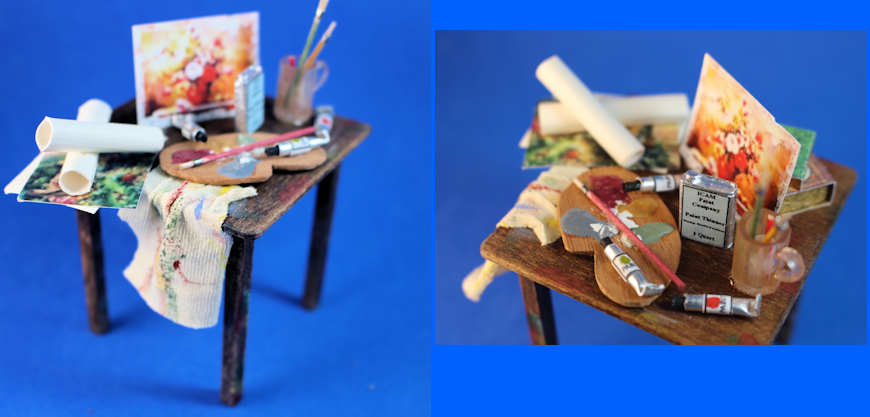 (image for) Artist's table