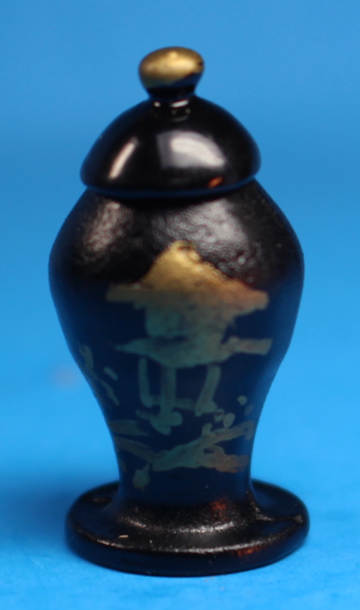 (image for) Lidded jar - Asian design