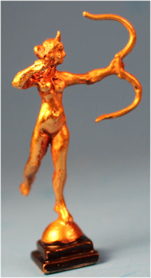 (image for) Diana the Hunter - gilt