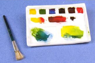 Watercolor palette